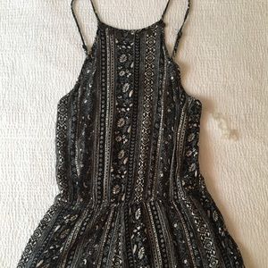 Women’s American eagle navy/black romper